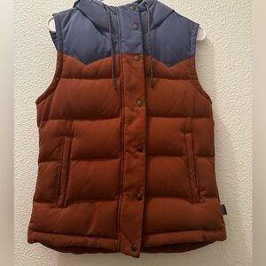 Patagonia hooded Bivy Down Vest